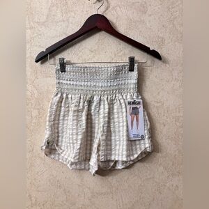 Rewash Women's High Waist Shorts(Waist 23”Length 14”)